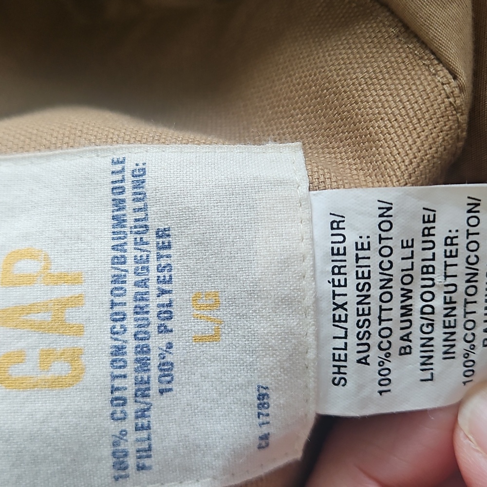 GAP Tan Utility Jacket for Men Vintage - Picture 8 of 9